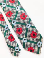 Lade das Bild in den Galerie-Viewer, *Hugo Boss* Krawatte 90s Klatschmohn
