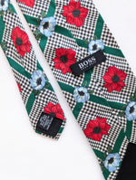 Lade das Bild in den Galerie-Viewer, *Hugo Boss* Krawatte 90s Klatschmohn
