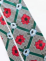 Lade das Bild in den Galerie-Viewer, *Hugo Boss* Krawatte 90s Klatschmohn
