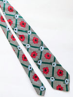 Lade das Bild in den Galerie-Viewer, *Hugo Boss* Krawatte 90s Klatschmohn
