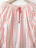 Lade das Bild in den Galerie-Viewer, Bluse 70s Weintrauben Print Folklore Ballonärmel (M-XL)
