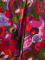 Lade das Bild in den Galerie-Viewer, Bluse Obst Tropical Print Kiwi Ananas (XL)
