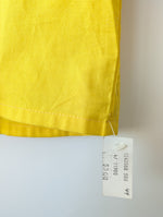 Lade das Bild in den Galerie-Viewer, *Deadstock* Bluse 80s Sonnengelb Basic (L)
