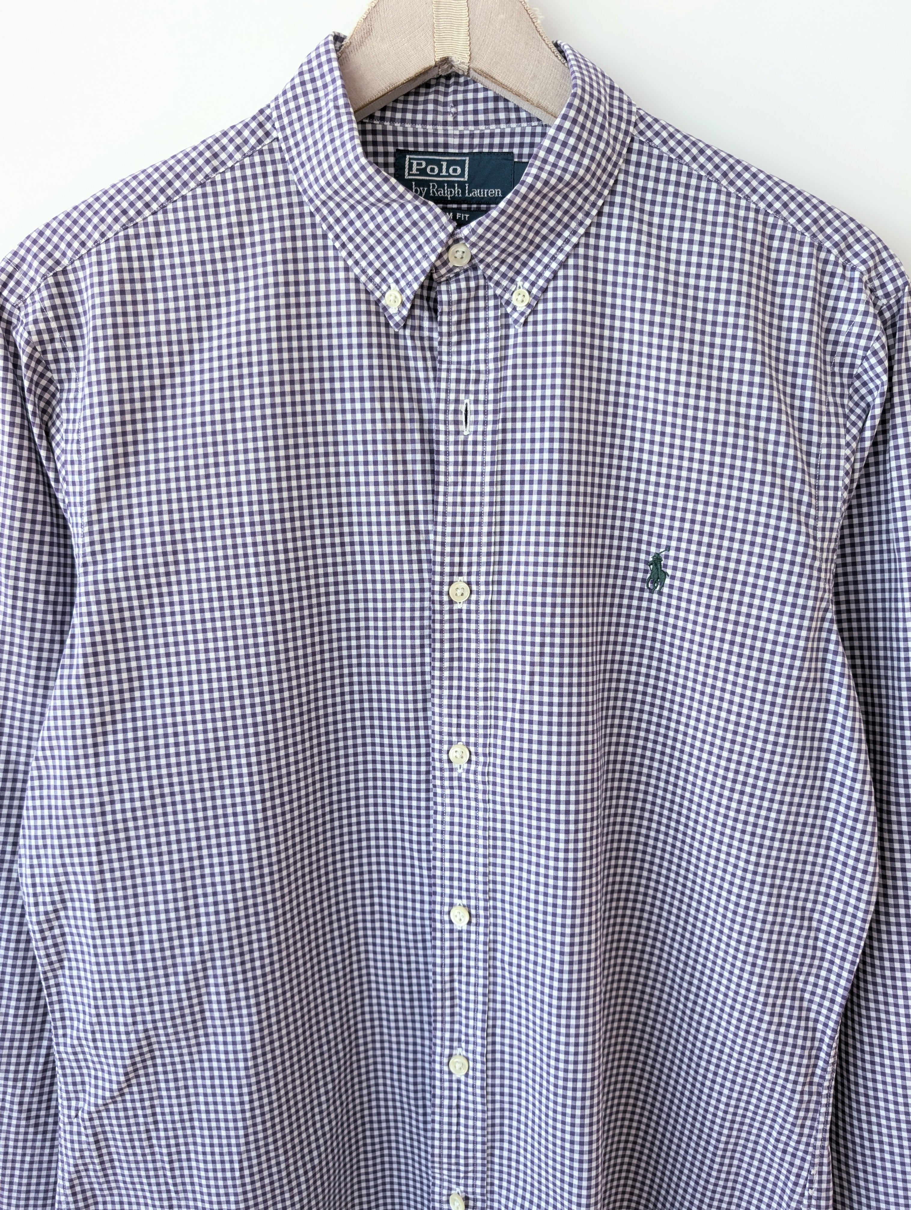 *Polo Ralph Lauren* Hemd Karo Lila (M-L)