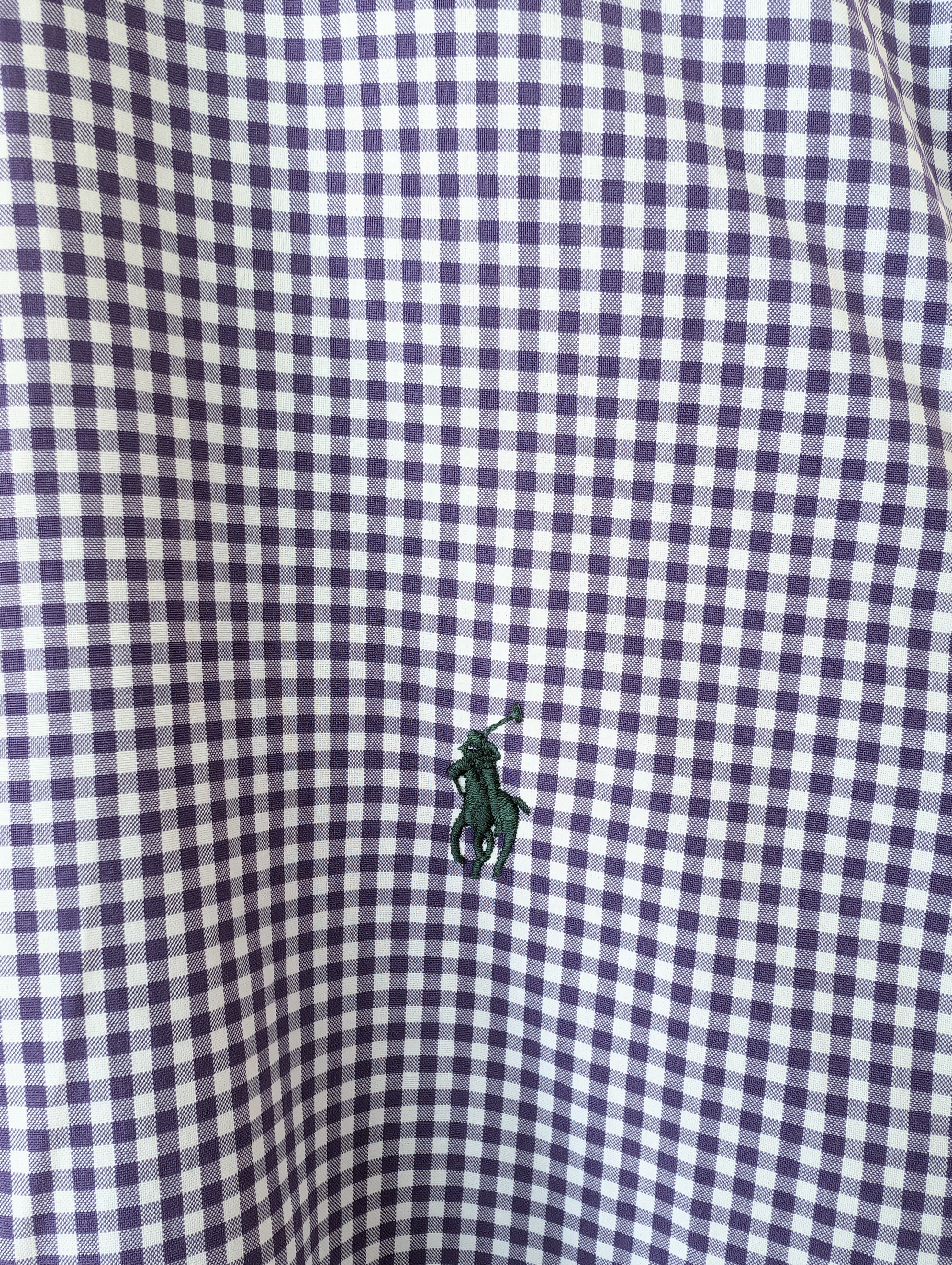 *Polo Ralph Lauren* Hemd Karo Lila (M-L)