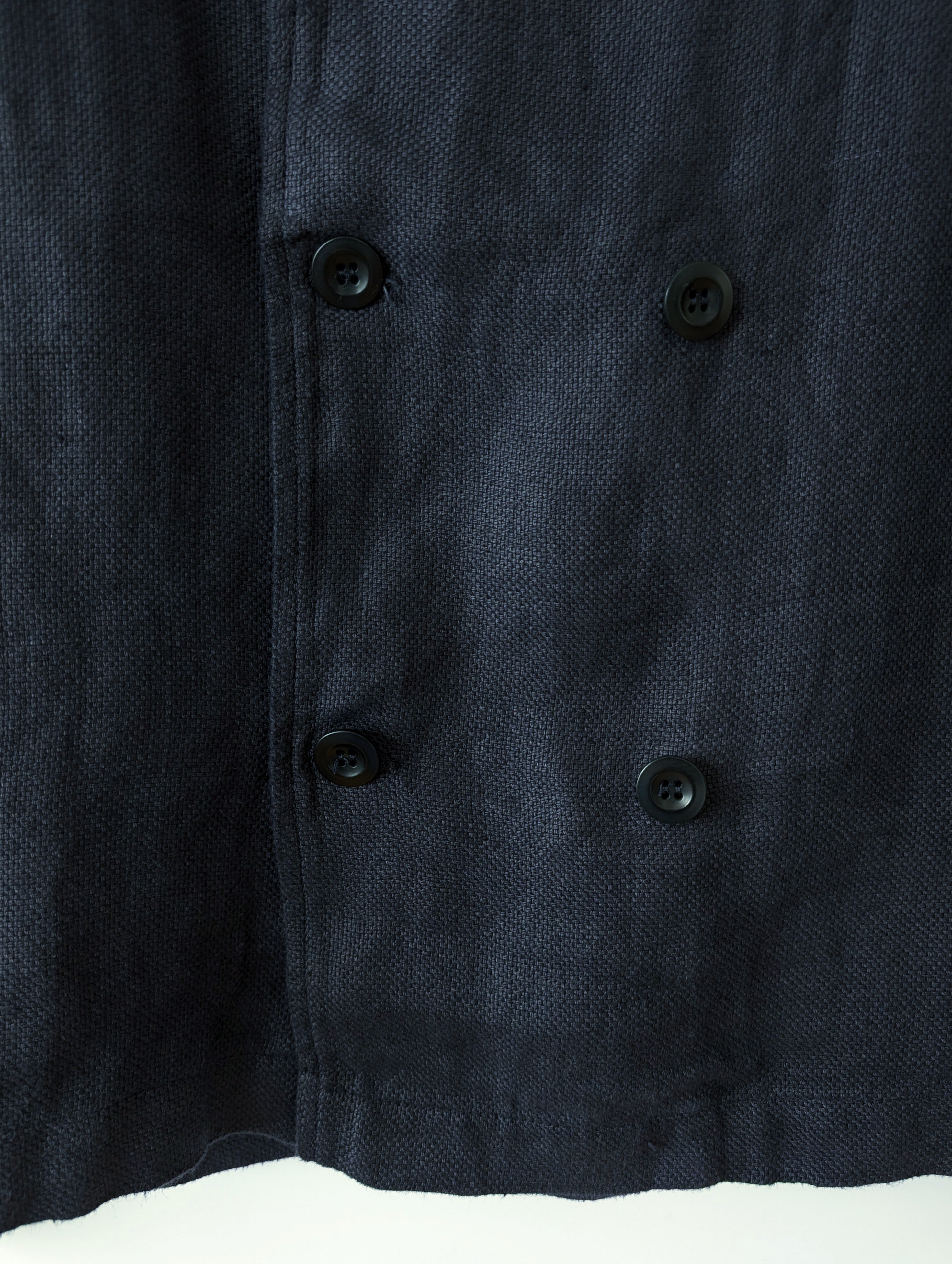 *C.P. Company* Leinen Jacke Marine Zweireiher (M-L)