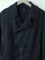 Lade das Bild in den Galerie-Viewer, *C.P. Company* Leinen Jacke Marine Zweireiher (M-L)
