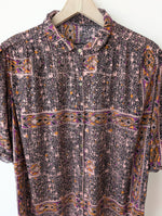 Lade das Bild in den Galerie-Viewer, Bluse Bohemian 80s India Print (L-XL)
