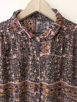 Lade das Bild in den Galerie-Viewer, Bluse Bohemian 80s India Print (L-XL)
