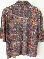 Lade das Bild in den Galerie-Viewer, Bluse Bohemian 80s India Print (L-XL)
