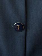 Lade das Bild in den Galerie-Viewer, Blazer Cropped 80s Golf Marine (M-L)
