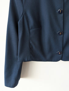 Blazer Cropped 80s Golf Marine (M-L)
