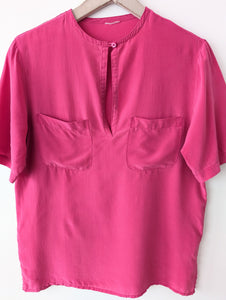 *Seide* Bluse Premium Basic Pink (S-M)