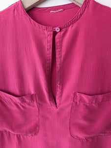 *Seide* Bluse Premium Basic Pink (S-M)