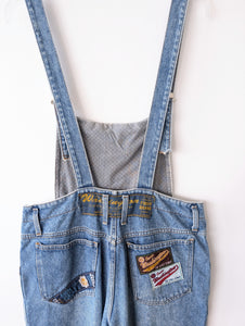 Latzhose 80s Patches Washington Workwear (L-XL)