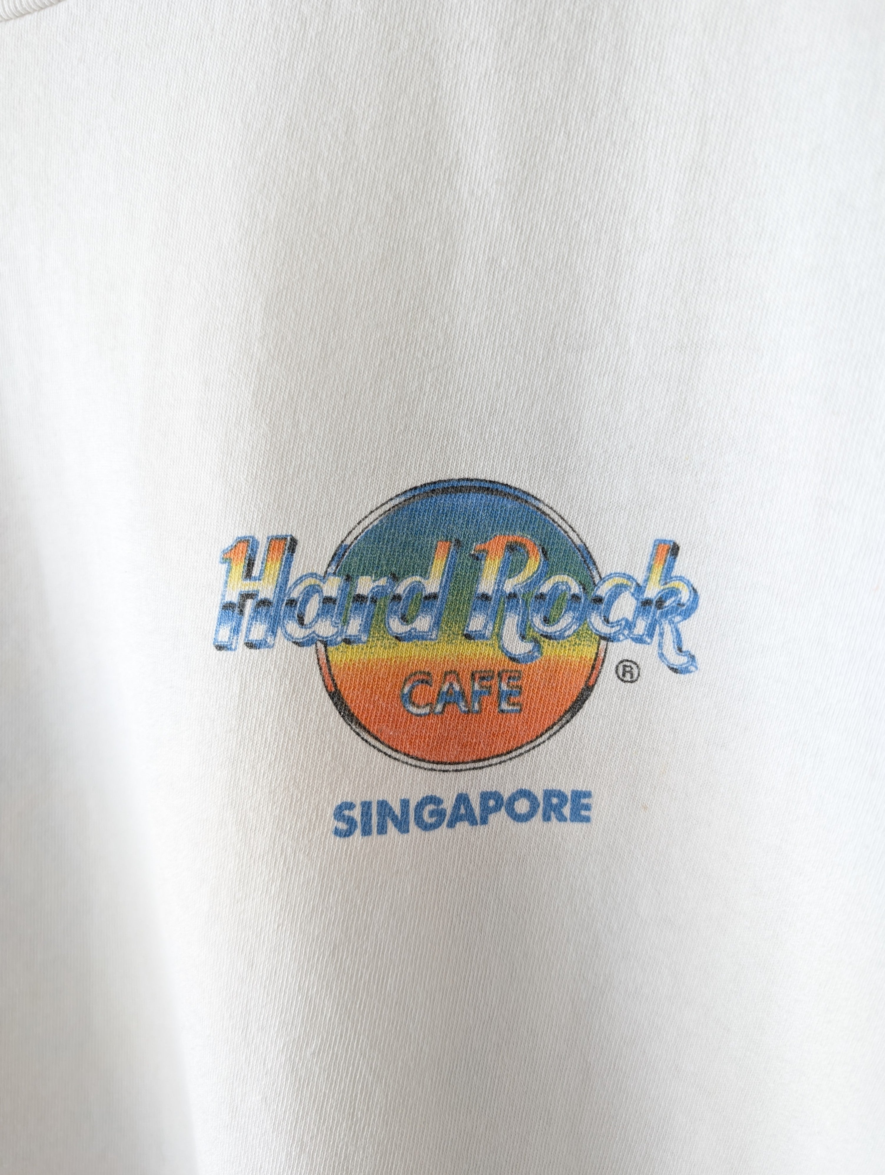 *Hard Rock Cafe* Shirt Backprint Singapore (XL)