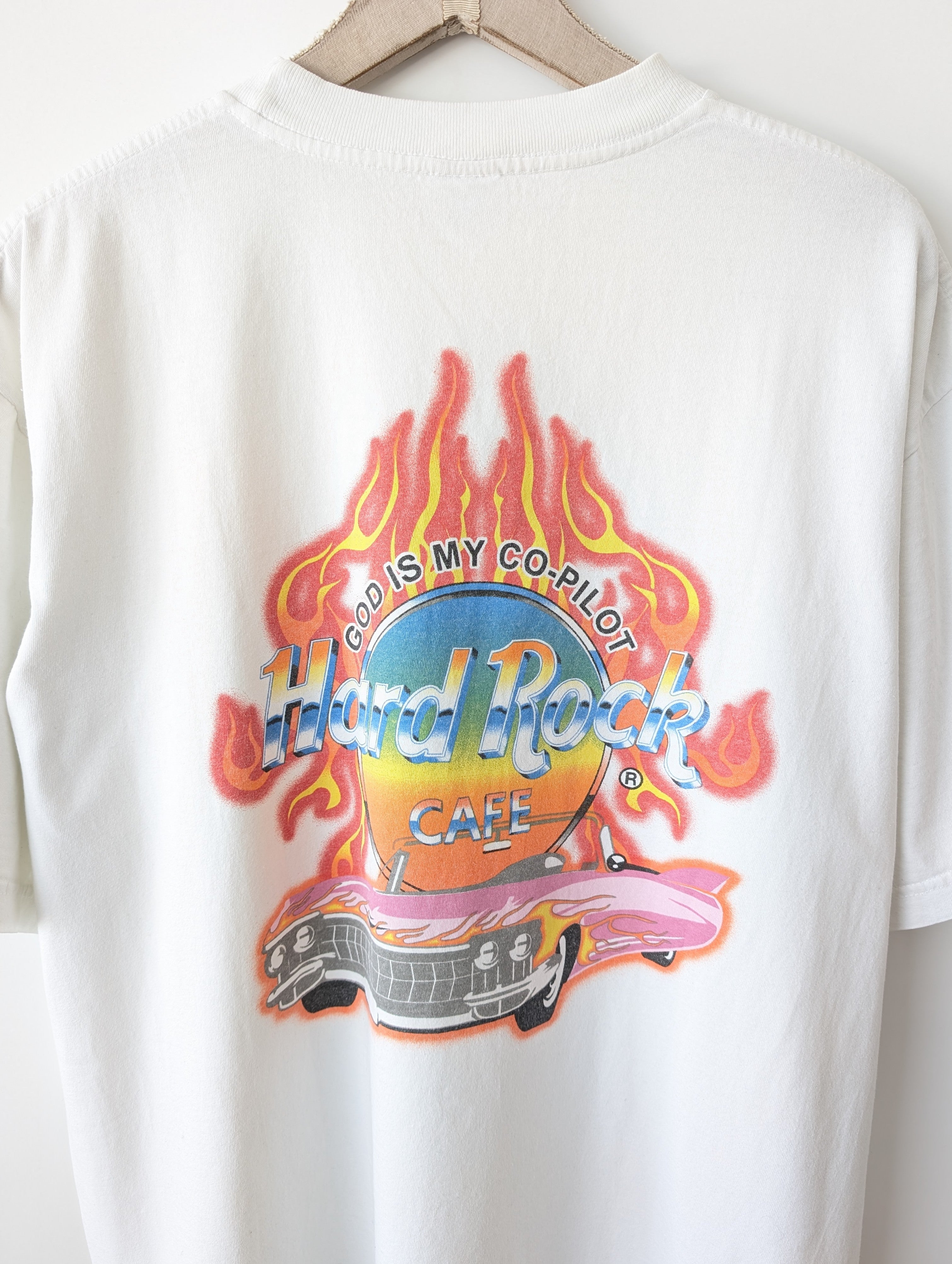 *Hard Rock Cafe* Shirt Backprint Singapore (XL)