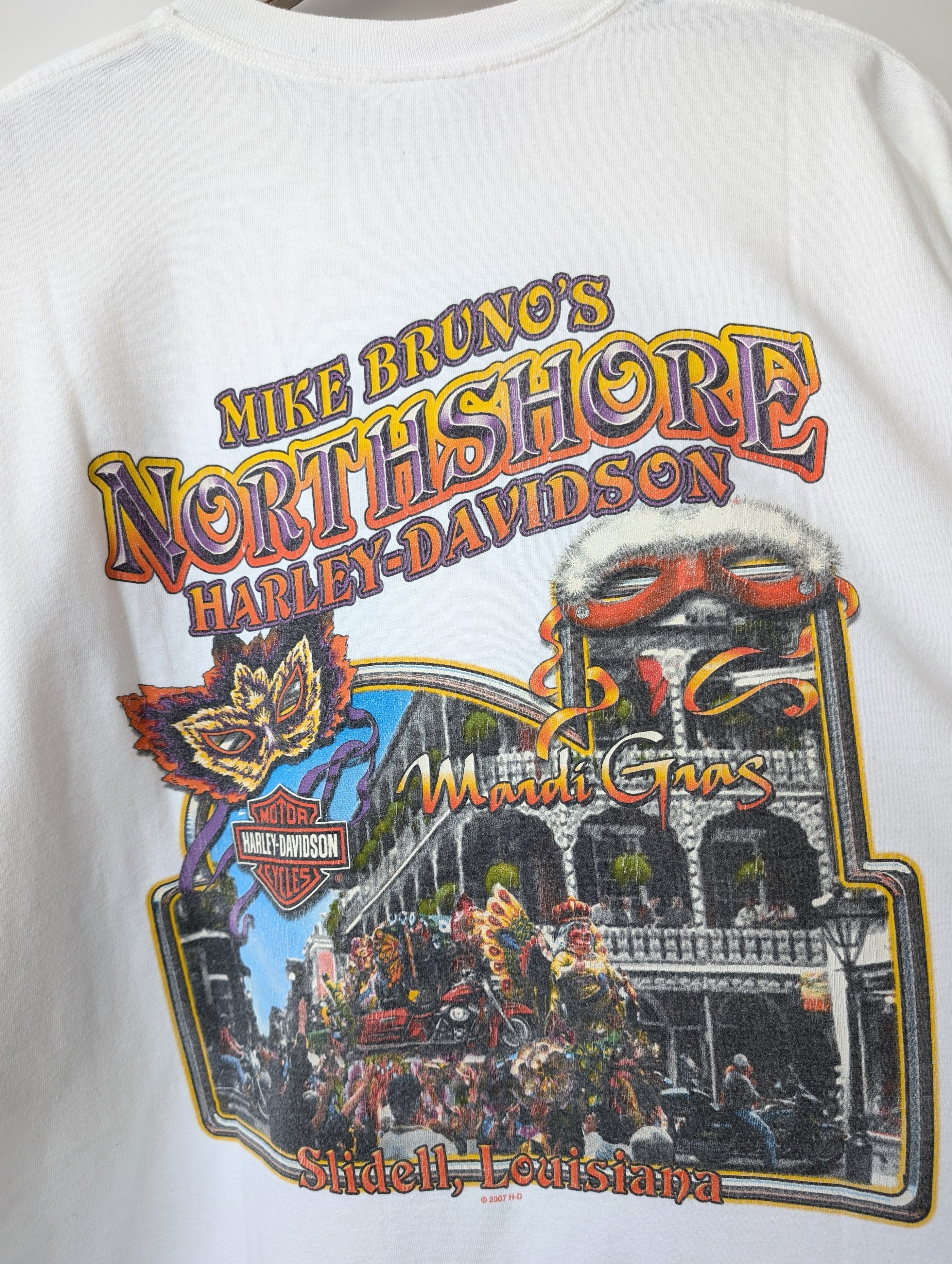 *Harley Davidson* Shirt Slidell LA Backprint (XXL)