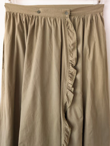 *Handmade* Rock Rüschen Skandi Khaki (M-L)