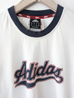 Lade das Bild in den Galerie-Viewer, *Adidas* Shirt Y2K Logo Print Rot Blau (XL)
