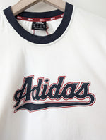 Lade das Bild in den Galerie-Viewer, *Adidas* Shirt Y2K Logo Print Rot Blau (XL)
