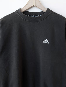 *Adidas* Sweater Basic 90s Faded Anthrazit (L)