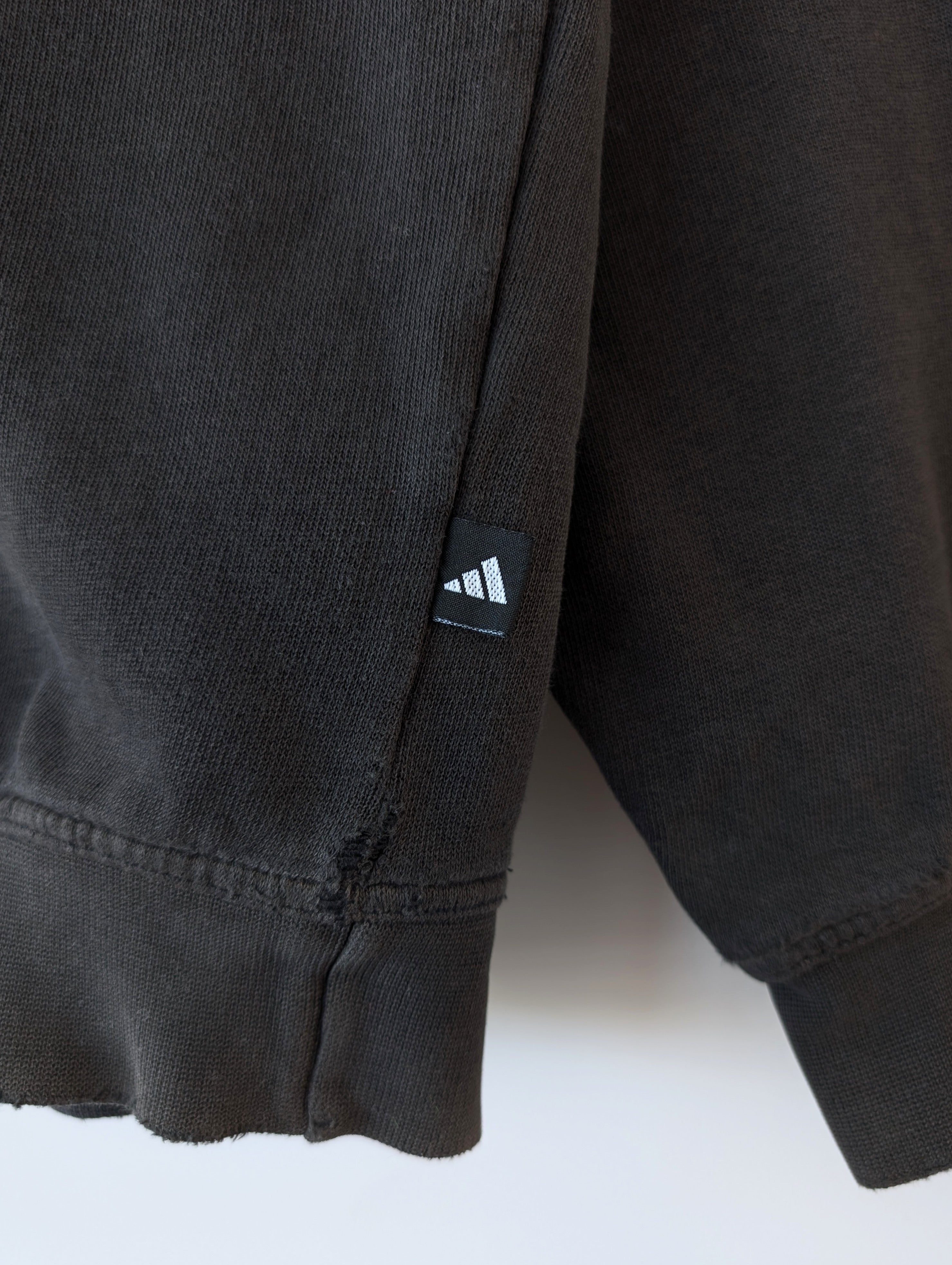 *Adidas* Sweater Basic 90s Faded Anthrazit (L)