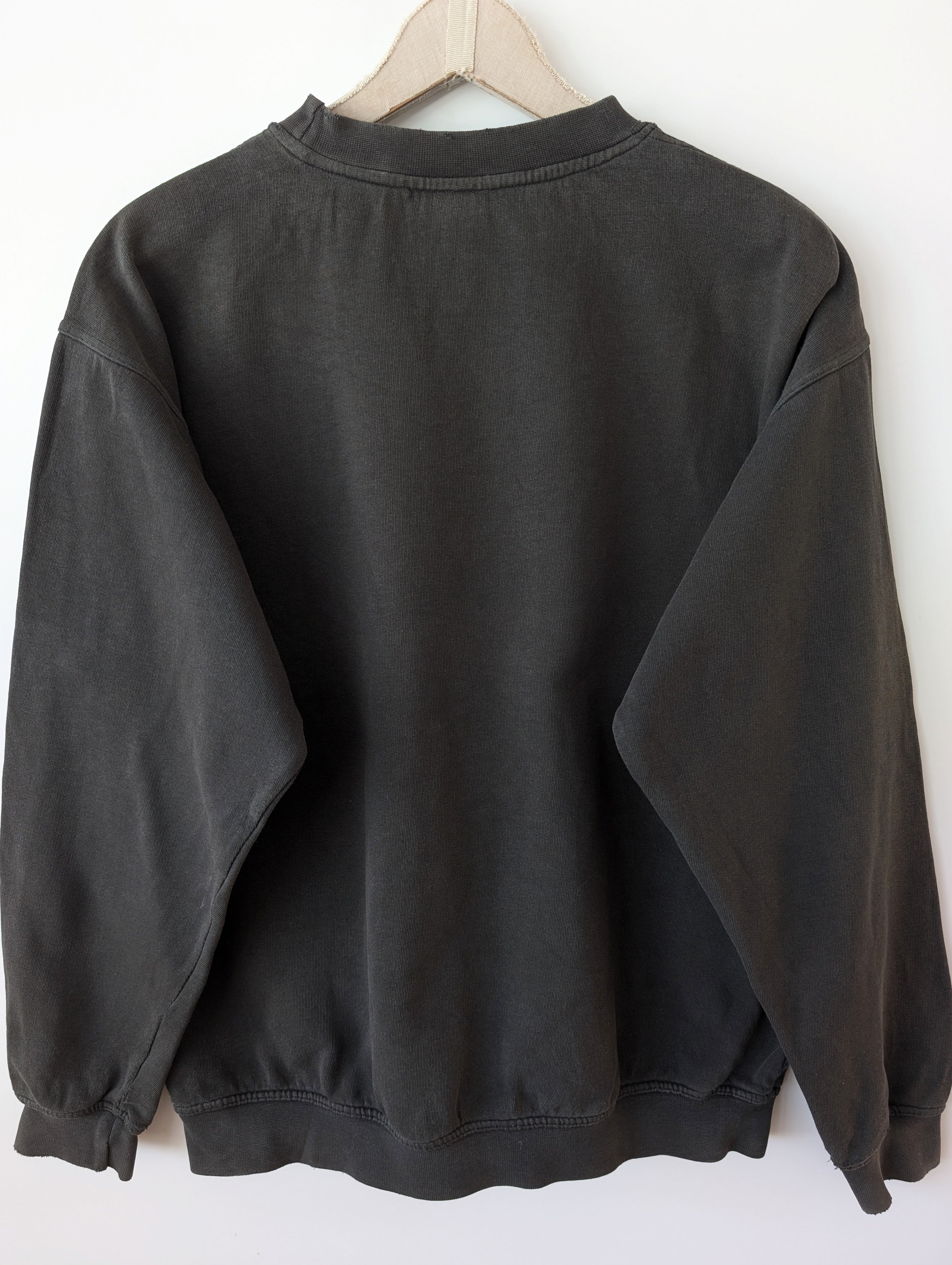 *Adidas* Sweater Basic 90s Faded Anthrazit (L)