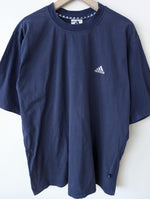 Lade das Bild in den Galerie-Viewer, *Adidas* Shirt Basic 90s Dunkelblau (XL)
