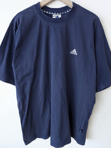 *Adidas* Shirt Basic 90s Dunkelblau (XL)