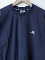 Lade das Bild in den Galerie-Viewer, *Adidas* Shirt Basic 90s Dunkelblau (XL)
