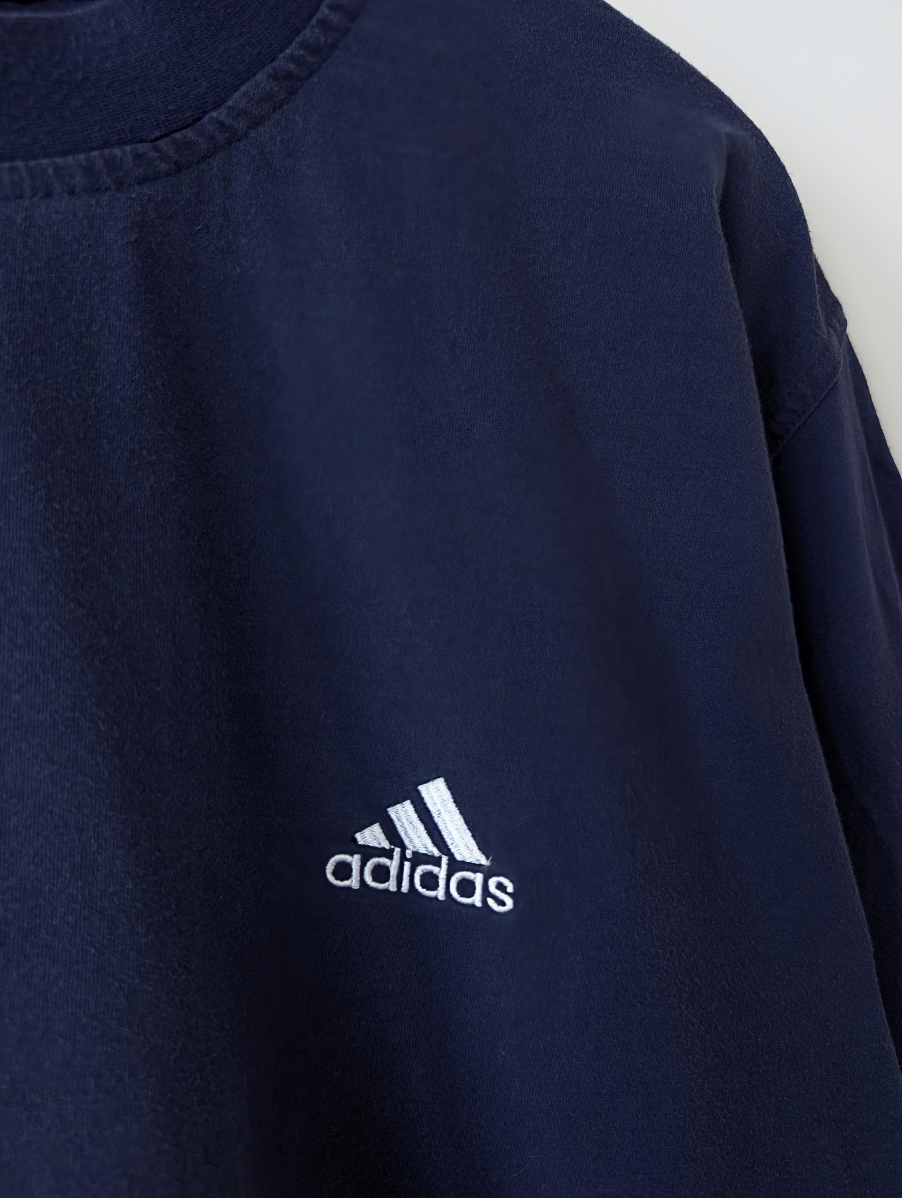 *Adidas* Shirt Basic 90s Dunkelblau (XL)