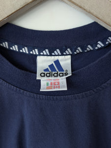 *Adidas* Shirt Basic 90s Dunkelblau (XL)