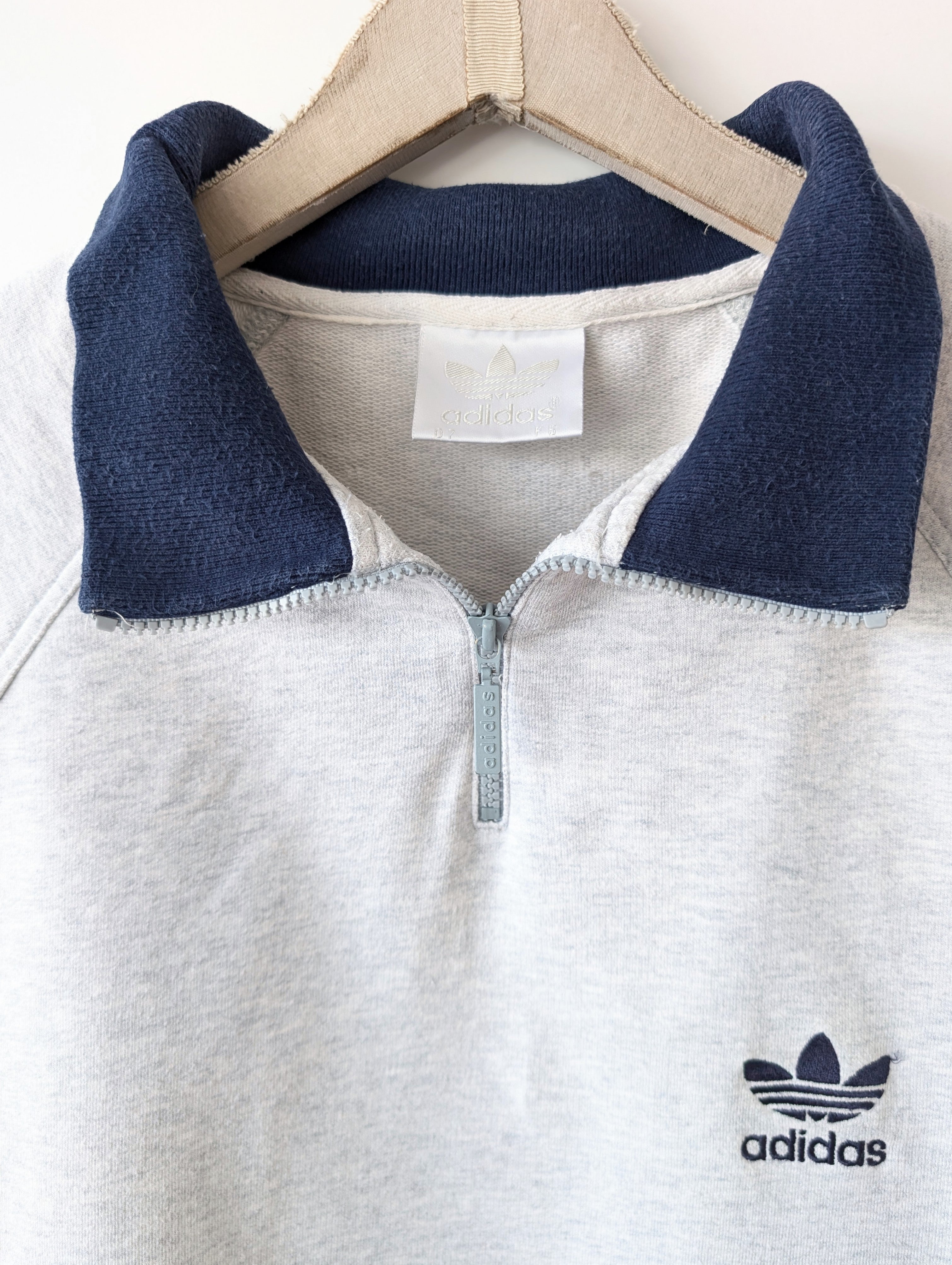 *Adidas* Troyer 90s Sweater Logo Stick (L)
