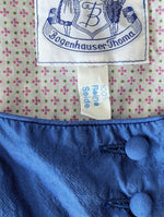Lade das Bild in den Galerie-Viewer, *Seide* Scrunchie Upcycling Royalblau
