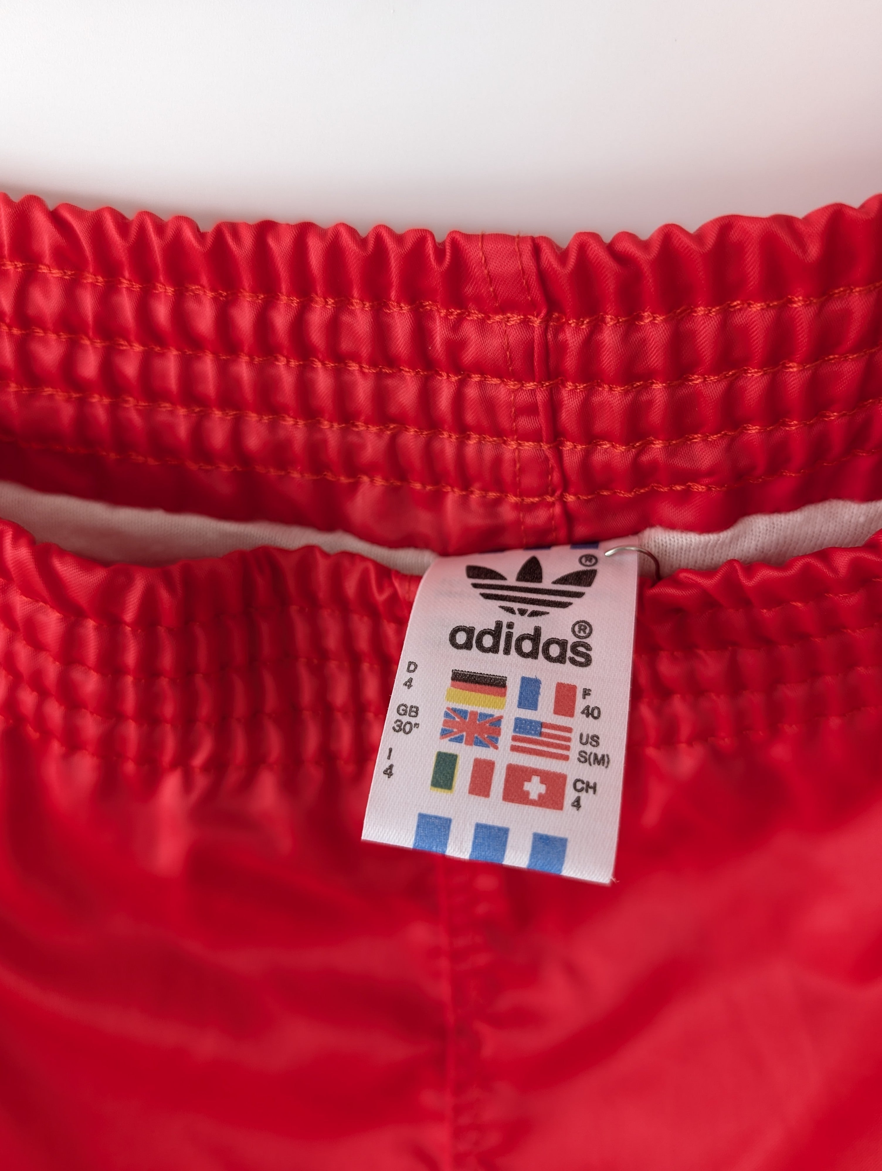 Adidas Sprintershorts Rot Klassiker (L-XL)