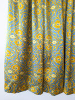 Lade das Bild in den Galerie-Viewer, *Seide* Rock Bohemian Print Rauchblau (L)
