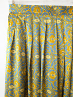 Lade das Bild in den Galerie-Viewer, *Seide* Rock Bohemian Print Rauchblau (L)
