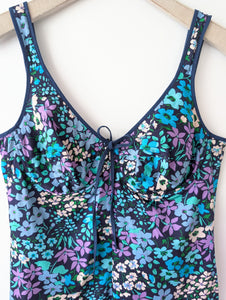 Kleid Bralette 70s Streublümchen (L)