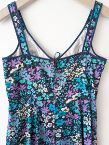 Kleid Bralette 70s Streublümchen (L)
