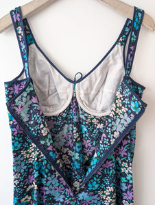 Kleid Bralette 70s Streublümchen (L)