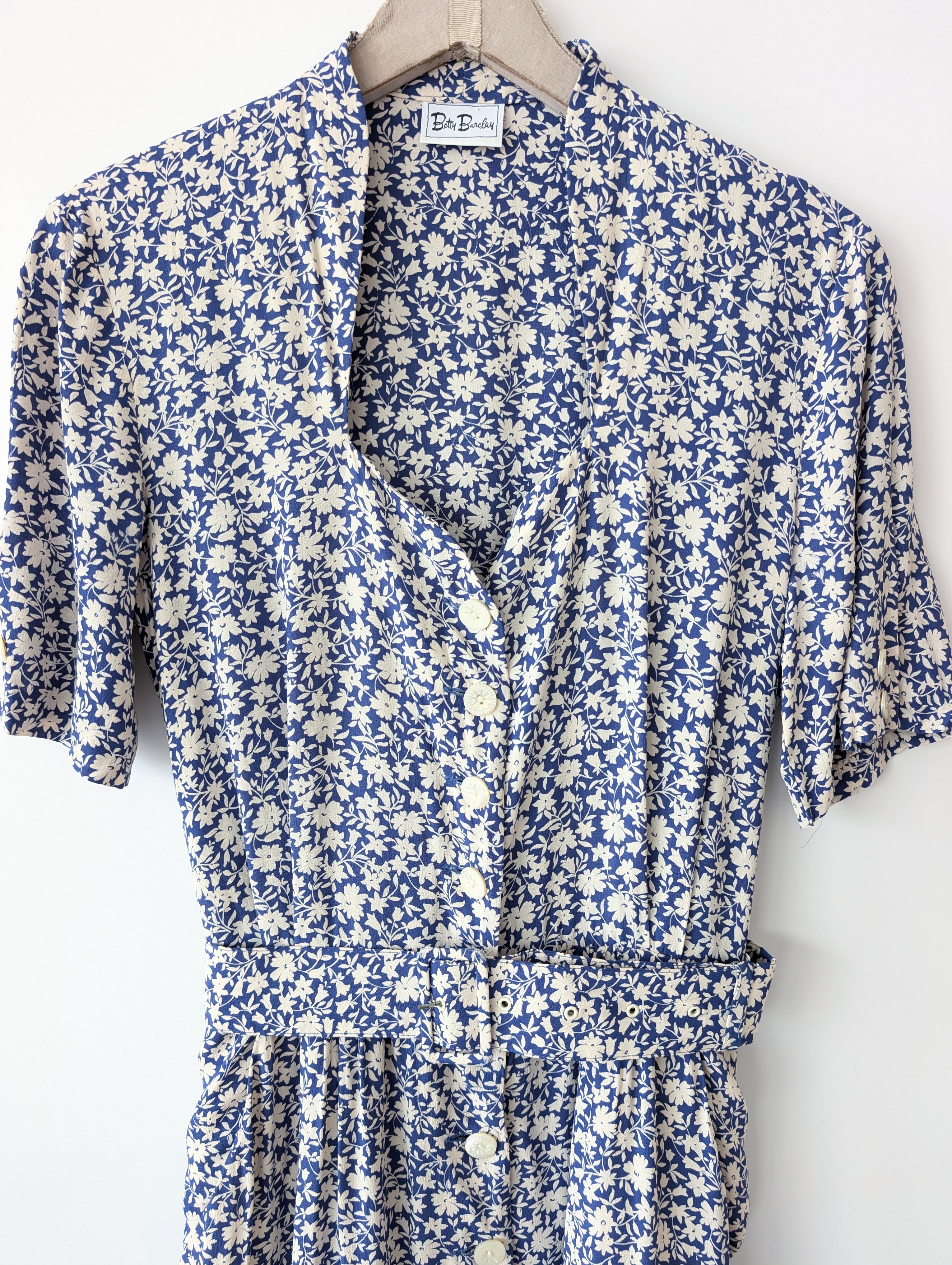 Kleid Betty Barclay Streublümchen Blau (S)