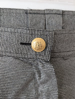 Lade das Bild in den Galerie-Viewer, Bermuda Shorts Hahnentritt Bundfalten (M)
