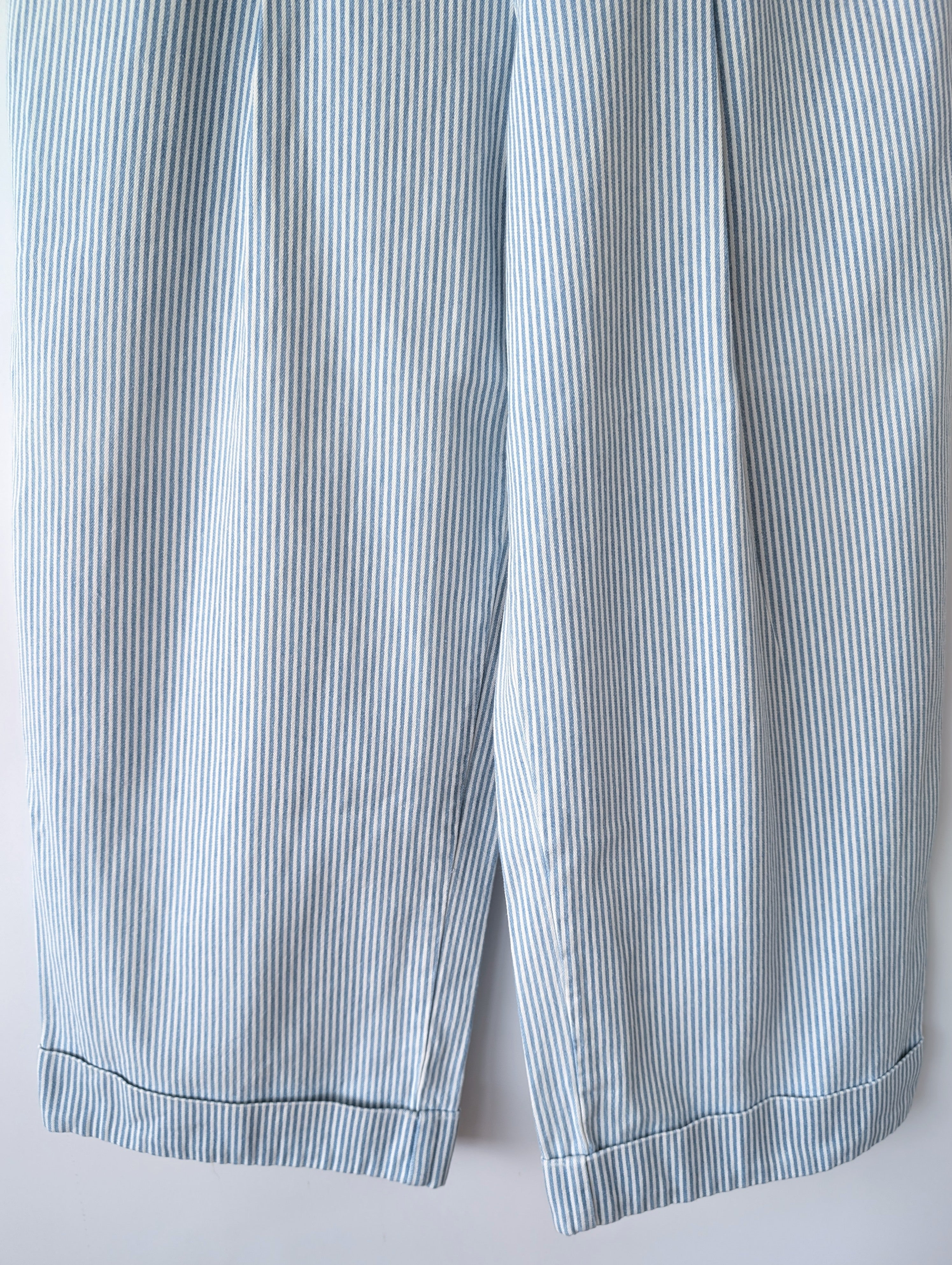 Hose Wide Leg 80s Pinstripes Highwaist (XS)