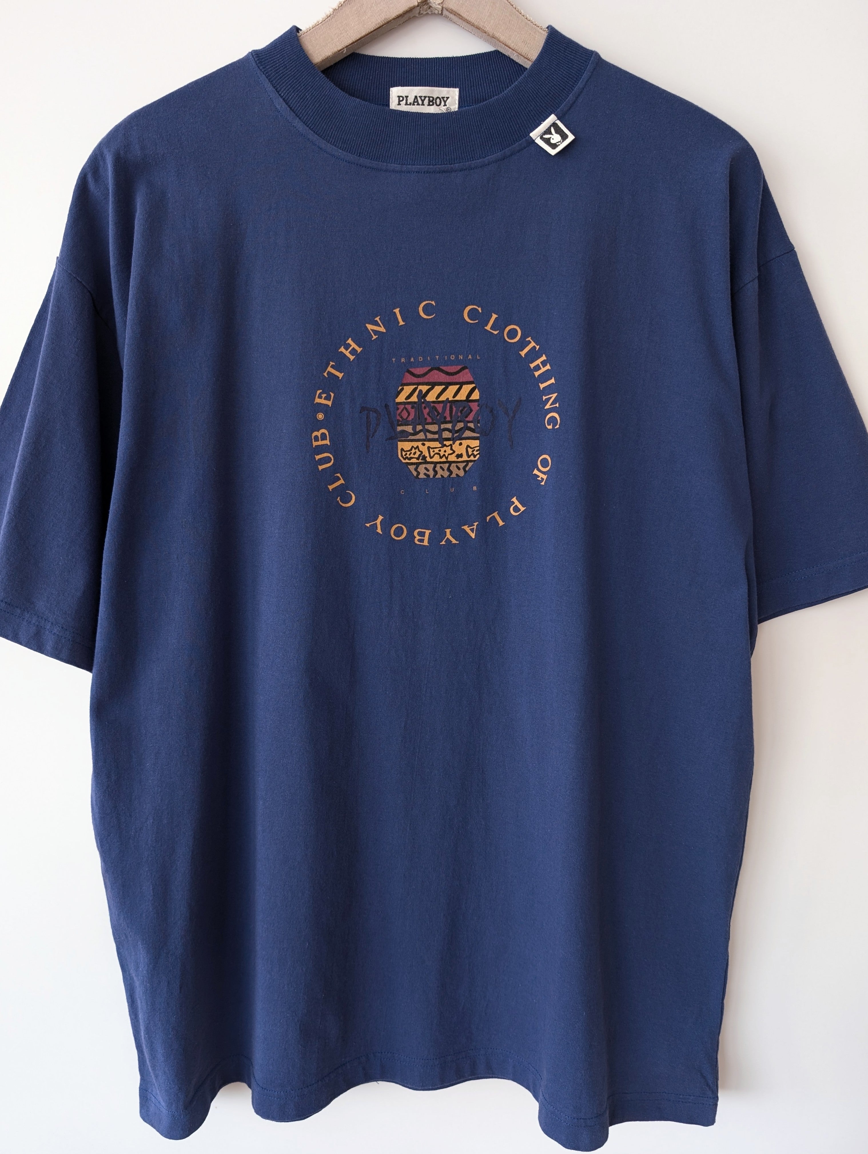 *Playboy* RARE Shirt Playboy Club Blau (XL)