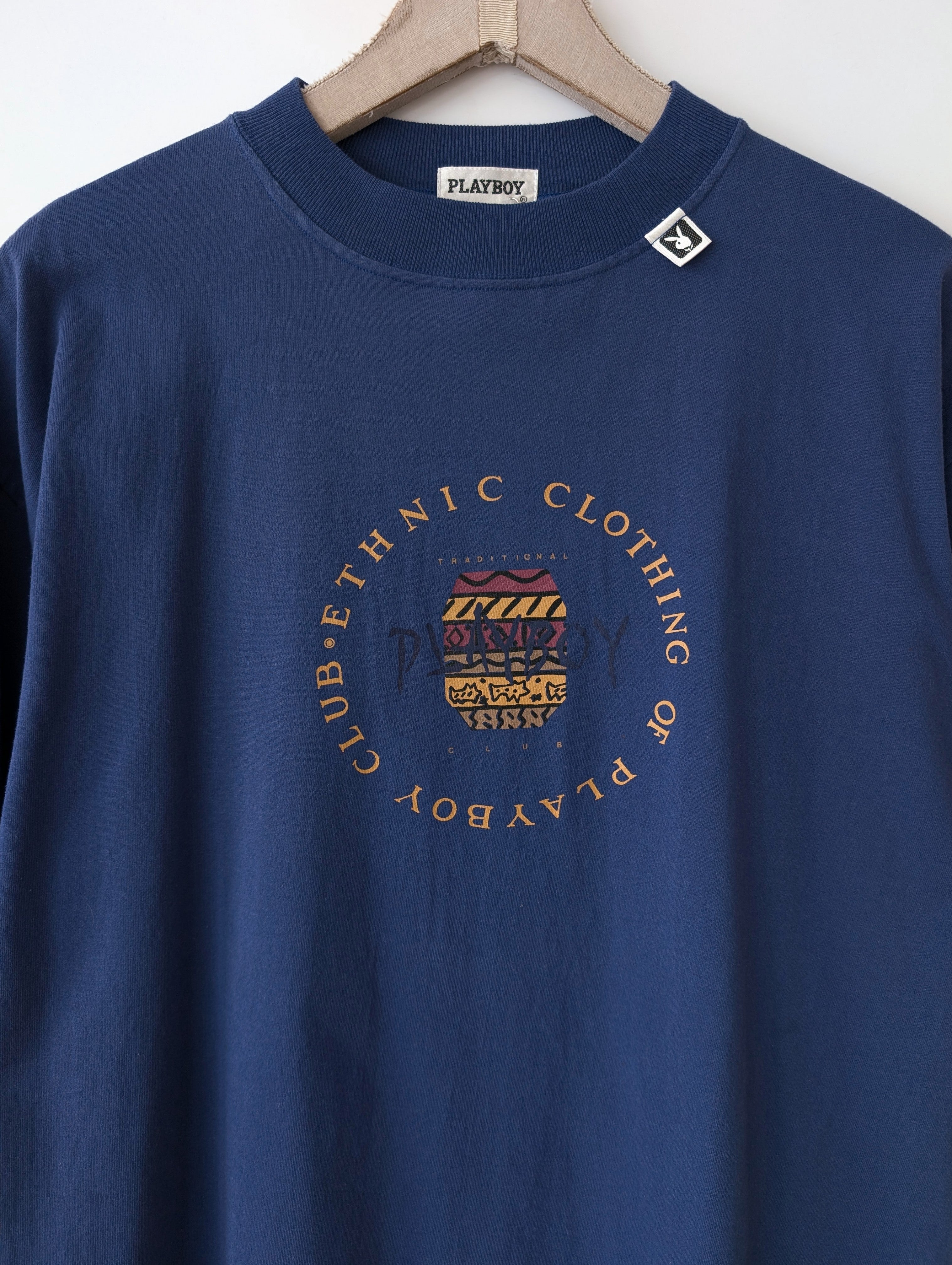 *Playboy* RARE Shirt Playboy Club Blau (XL)