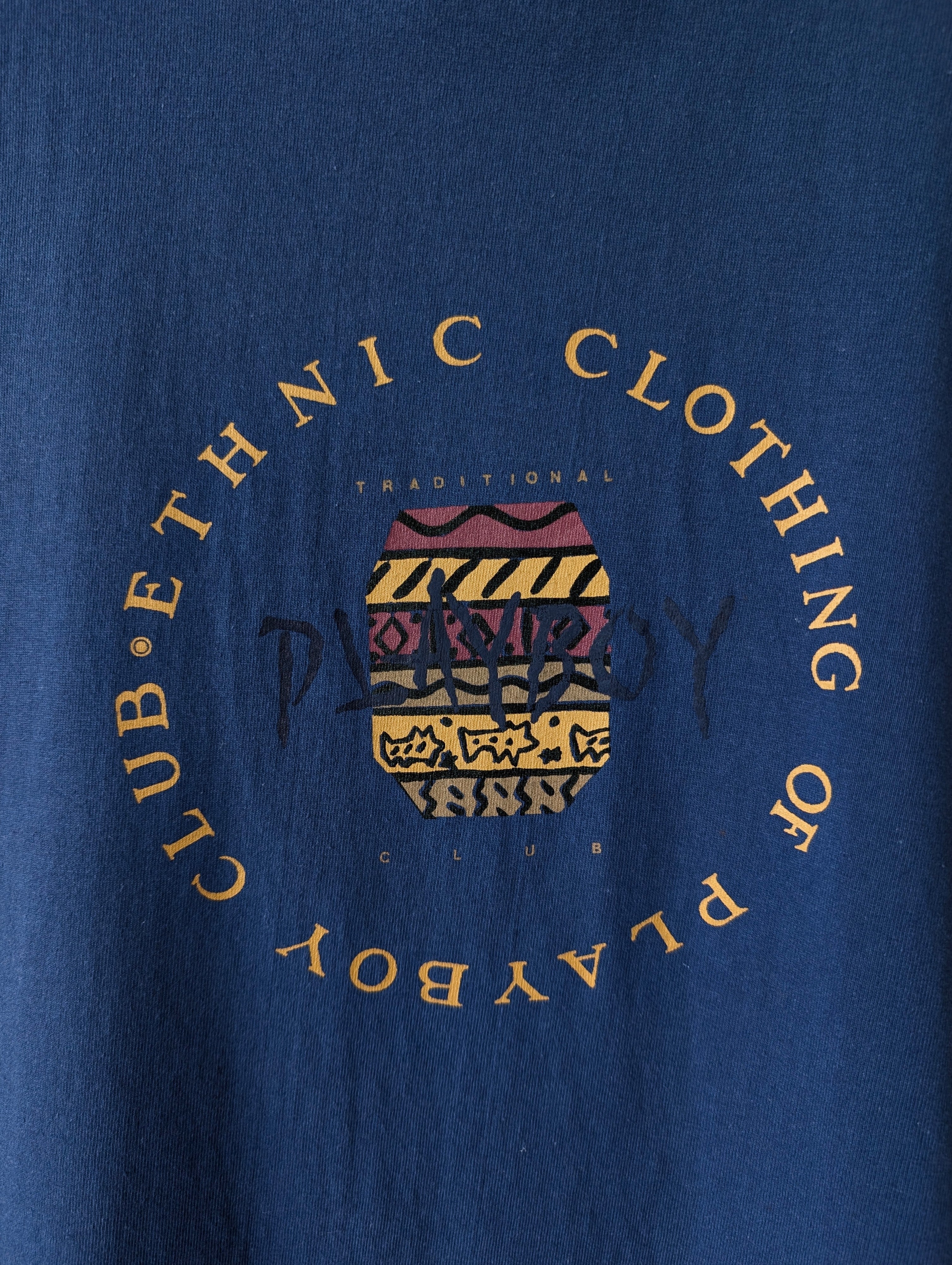 *Playboy* RARE Shirt Playboy Club Blau (XL)