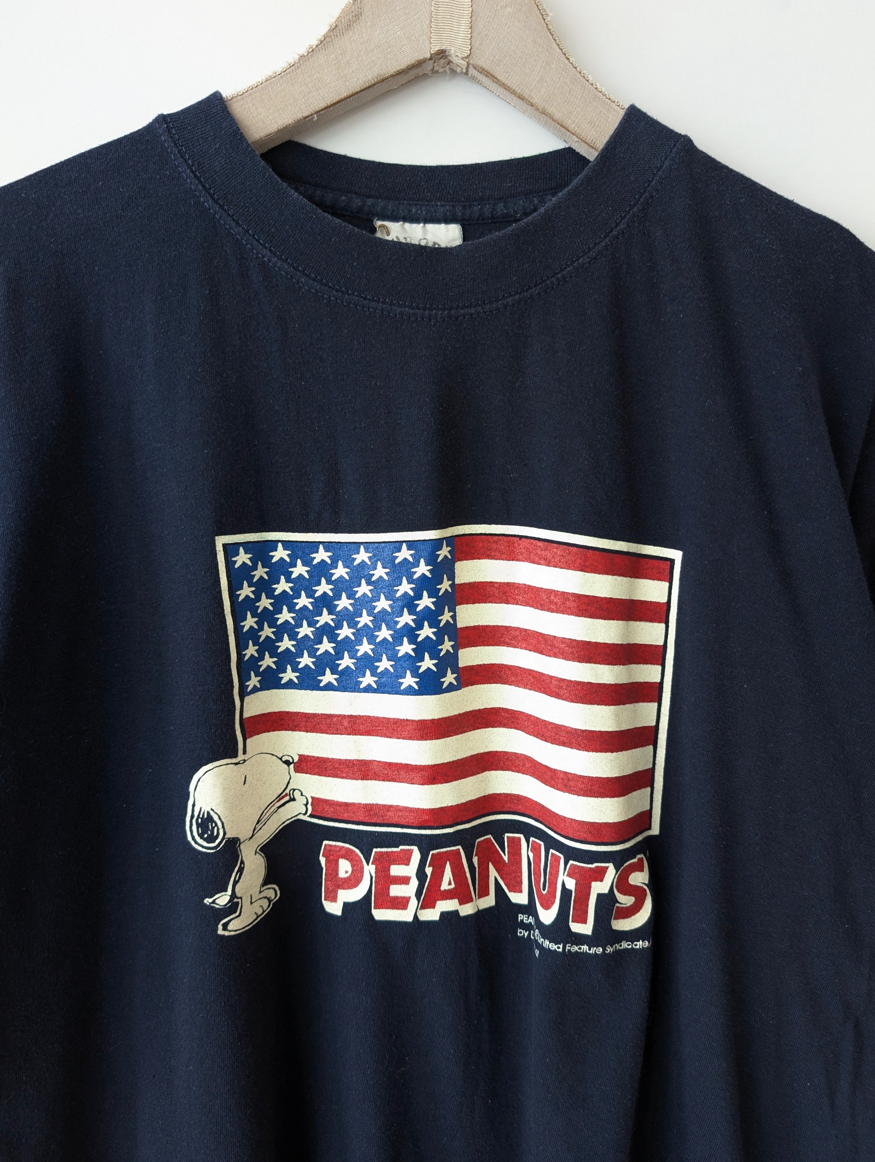*Snoopy* Shirt 90s Siebdruck Peanuts (L)