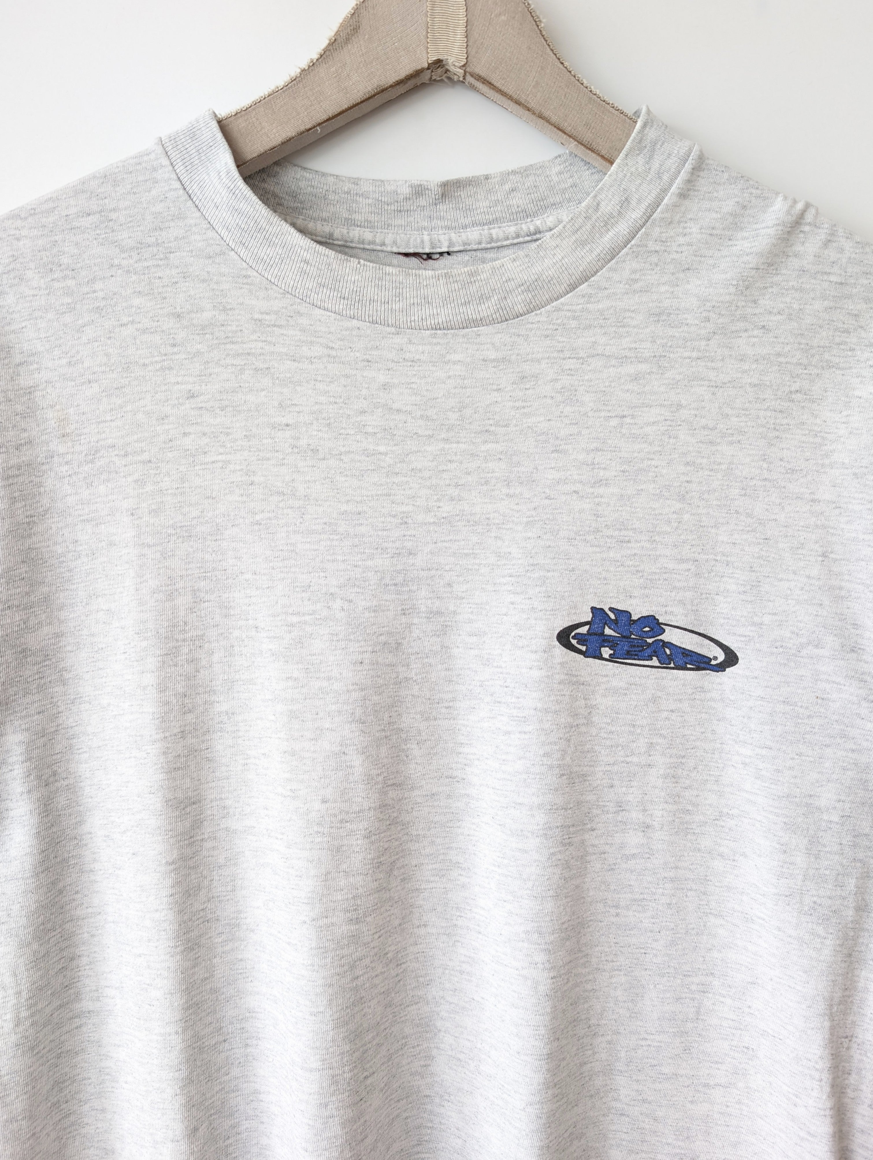 *No Fear* RARE Shirt Backprint Singlestichted (L-XL)