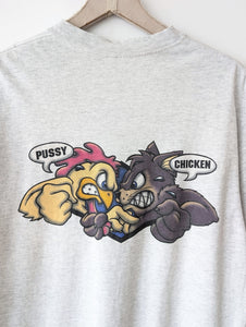 *No Fear* RARE Shirt Backprint Singlestichted (L-XL)